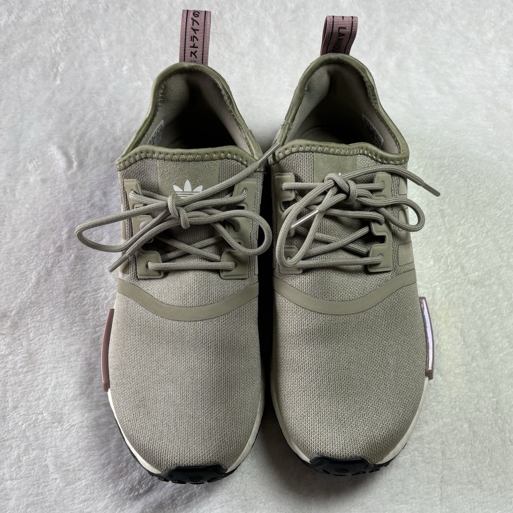 adidas sneakers women NMD-R1 Sage Violet Mesh Upper Rubber Soles Size Us 71/2
